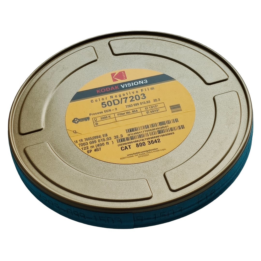 16 mm (122 m) – Kodak Vision3 250D/7207